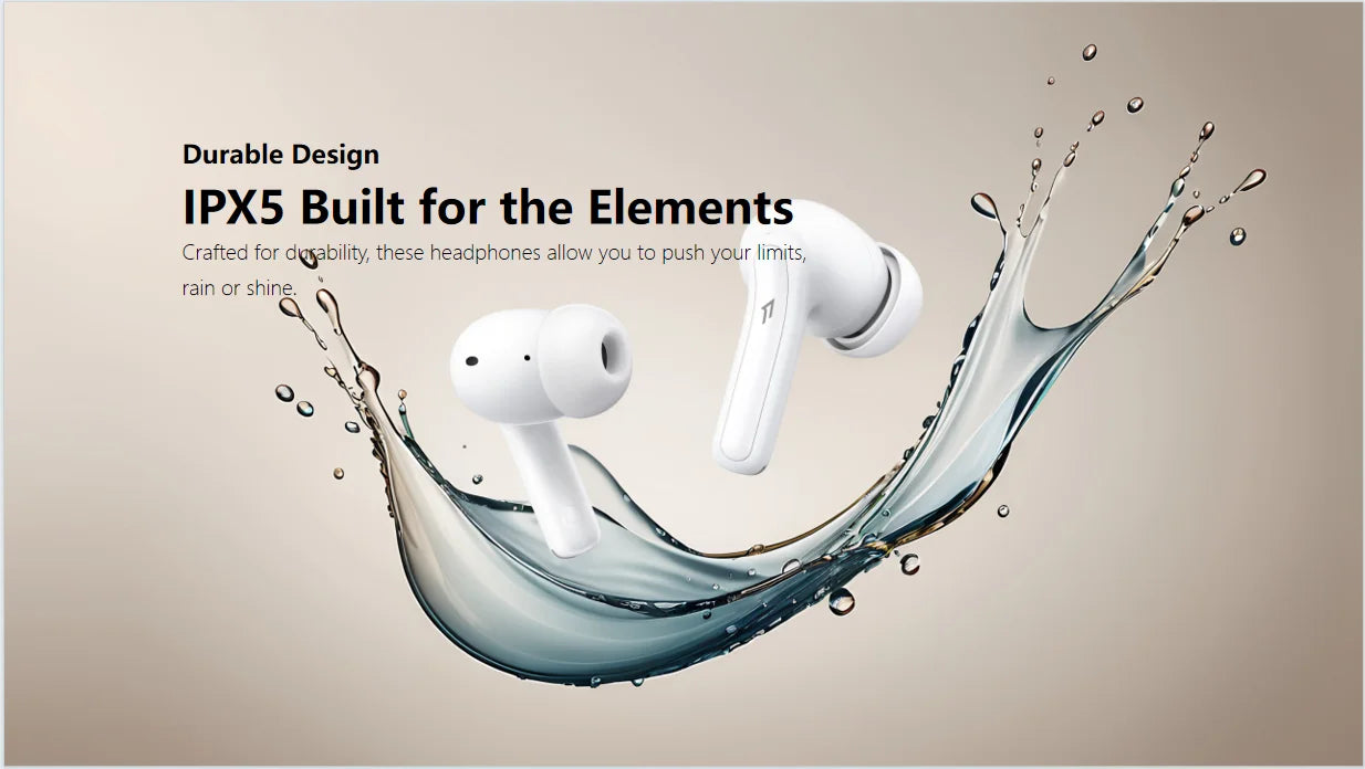 EchoDrop™ – Hi-Res Noise Cancelling Earbuds