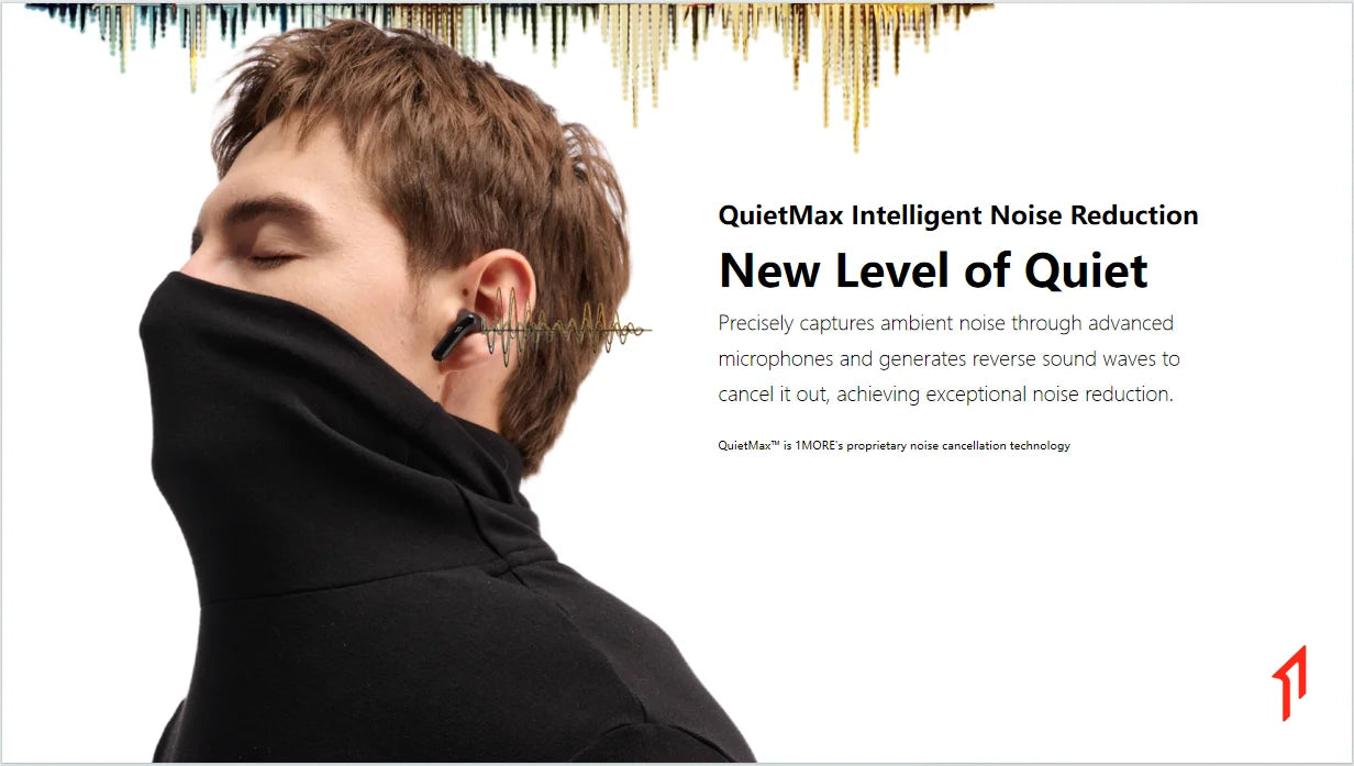 EchoDrop™ – Hi-Res Noise Cancelling Earbuds
