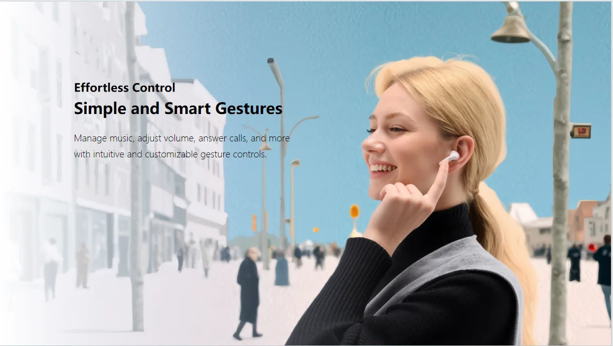 EchoDrop™ – Hi-Res Noise Cancelling Earbuds