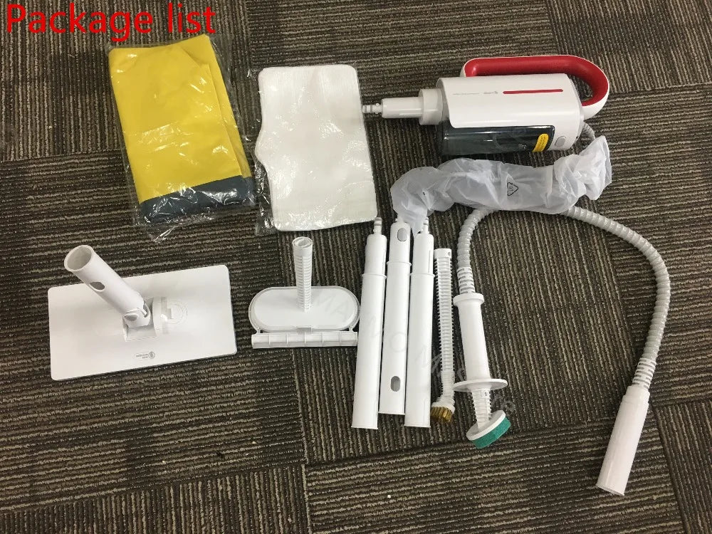 Deerma DEM-ZQ610 Steam Mop with 5 Attachments