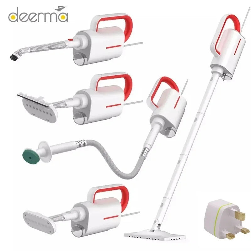 Deerma DEM-ZQ610 Steam Mop with 5 Attachments