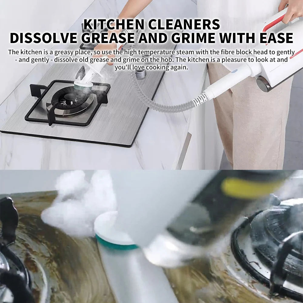 Deerma DEM-ZQ610 Steam Mop with 5 Attachments