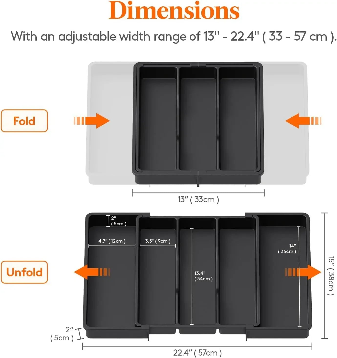 FlexiForks & Co. Drawer Divider