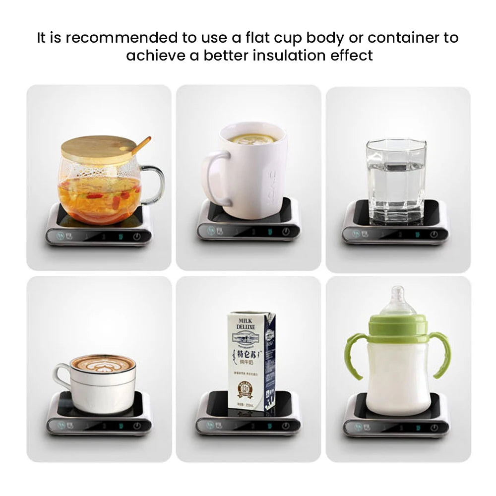 CosyPad™ – Smart Mug Warmer with 3 Heat Levels
