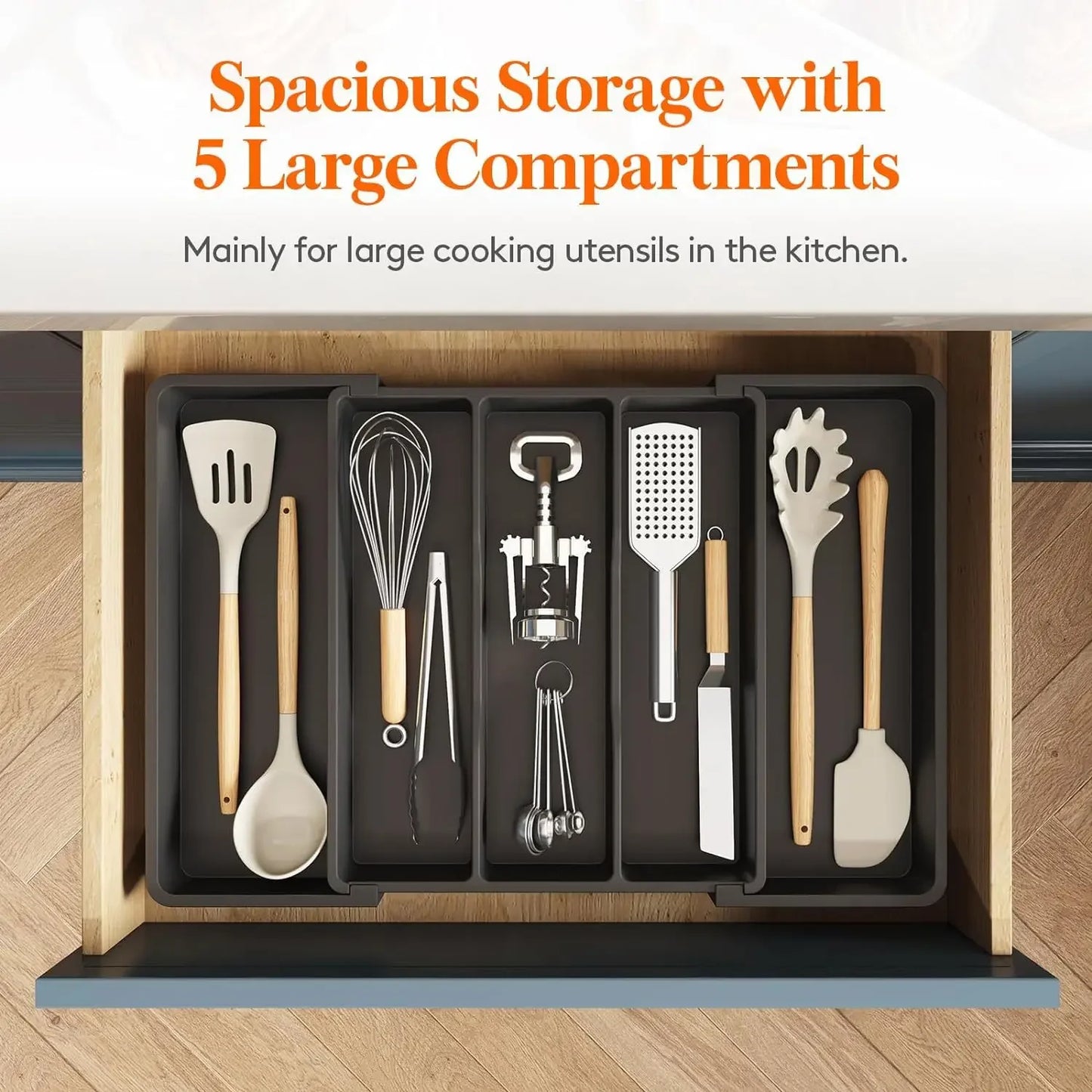 FlexiForks & Co. Drawer Divider