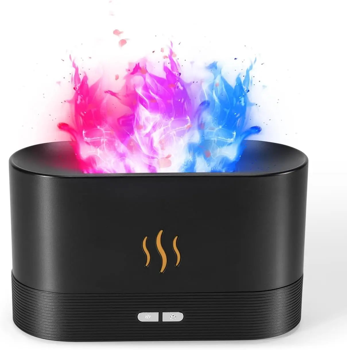 FrostMist LED Flame Aroma Diffuser
