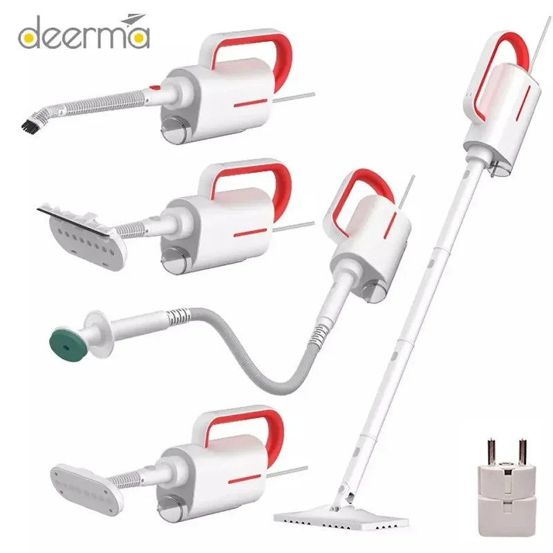 Deerma DEM-ZQ610 Steam Mop with 5 Attachments