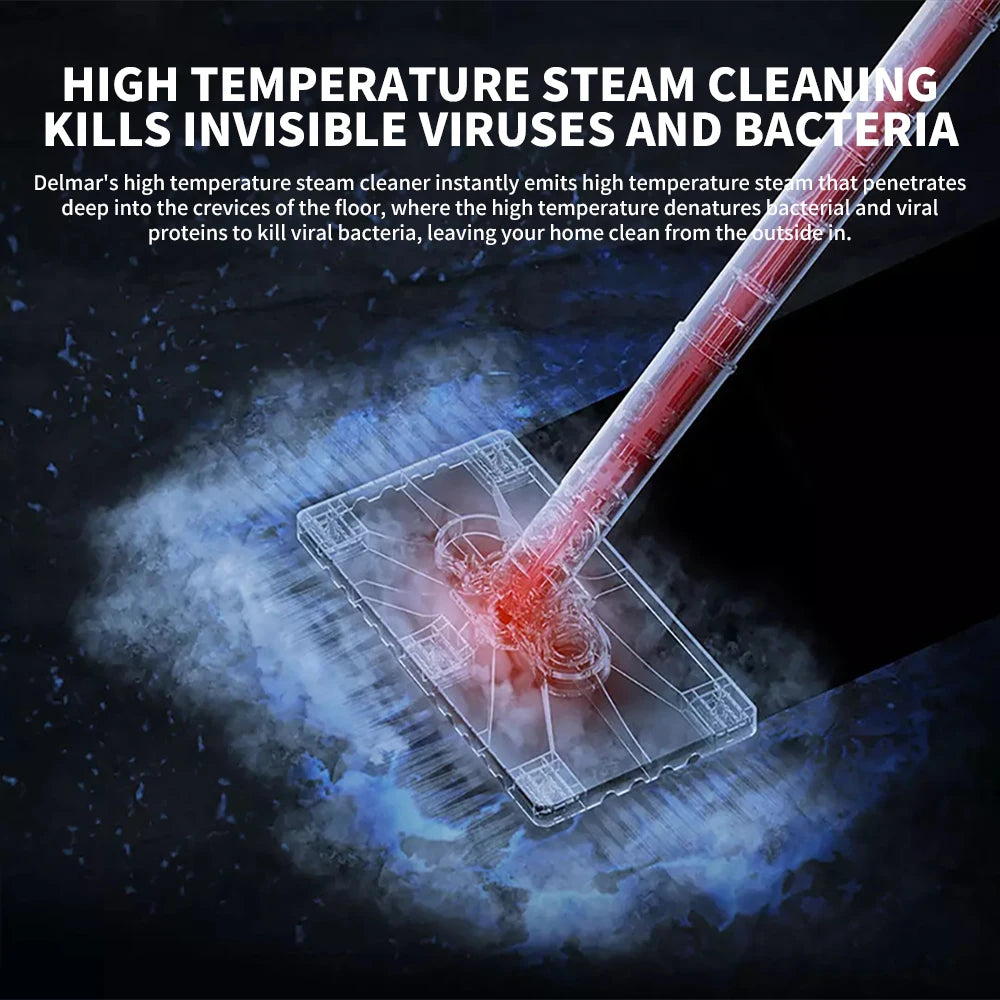 Deerma DEM-ZQ610 Steam Mop with 5 Attachments