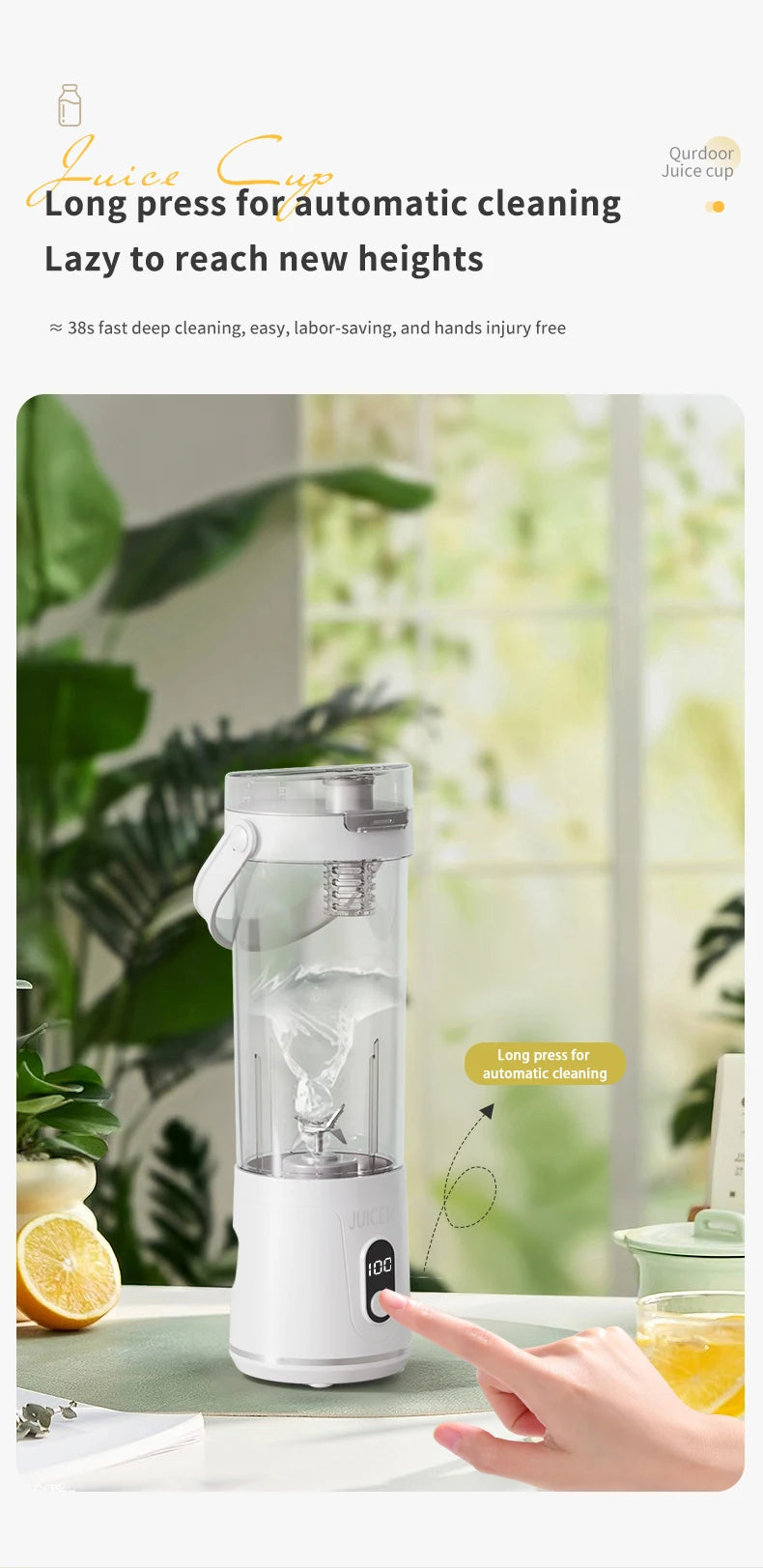 Outdoor Portable Blender 600ml