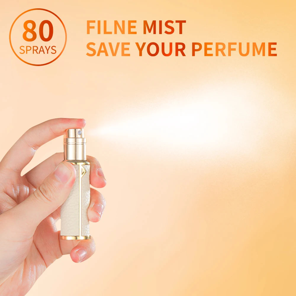 Travel-Friendly Refillable Perfume Spray Bottle