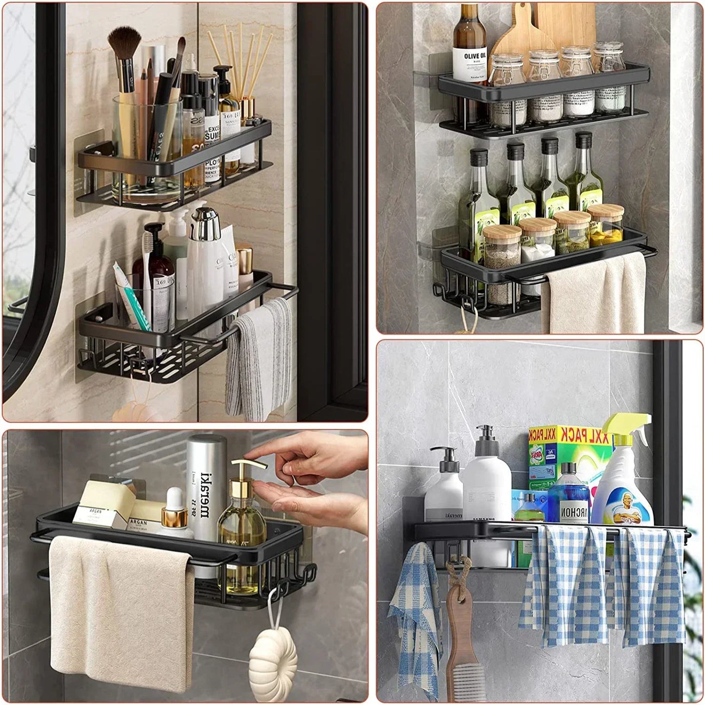No-Drill Luxe Rack