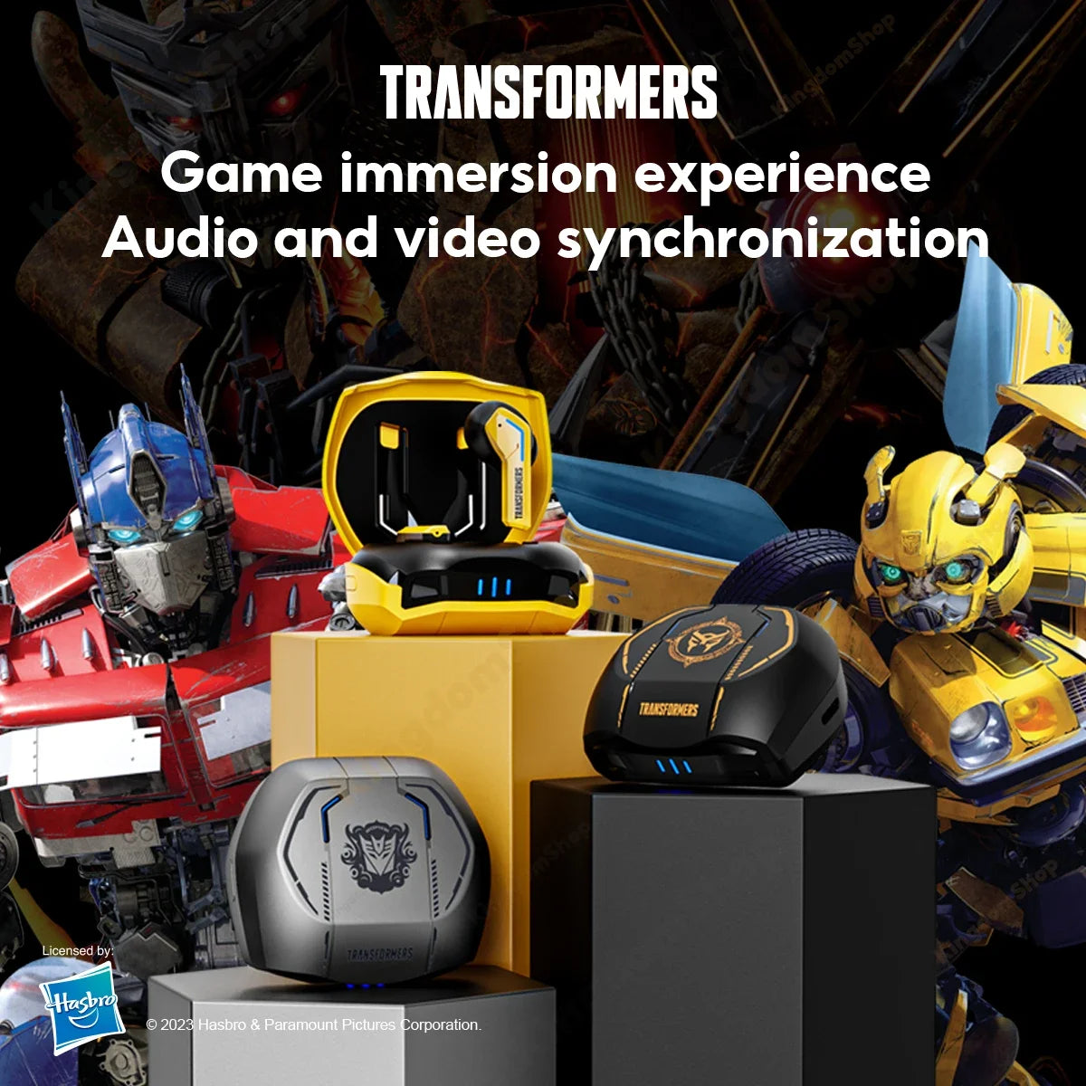Auriculares inalámbricos para juegos Transformers TF-T06 con Bluetooth 5.3