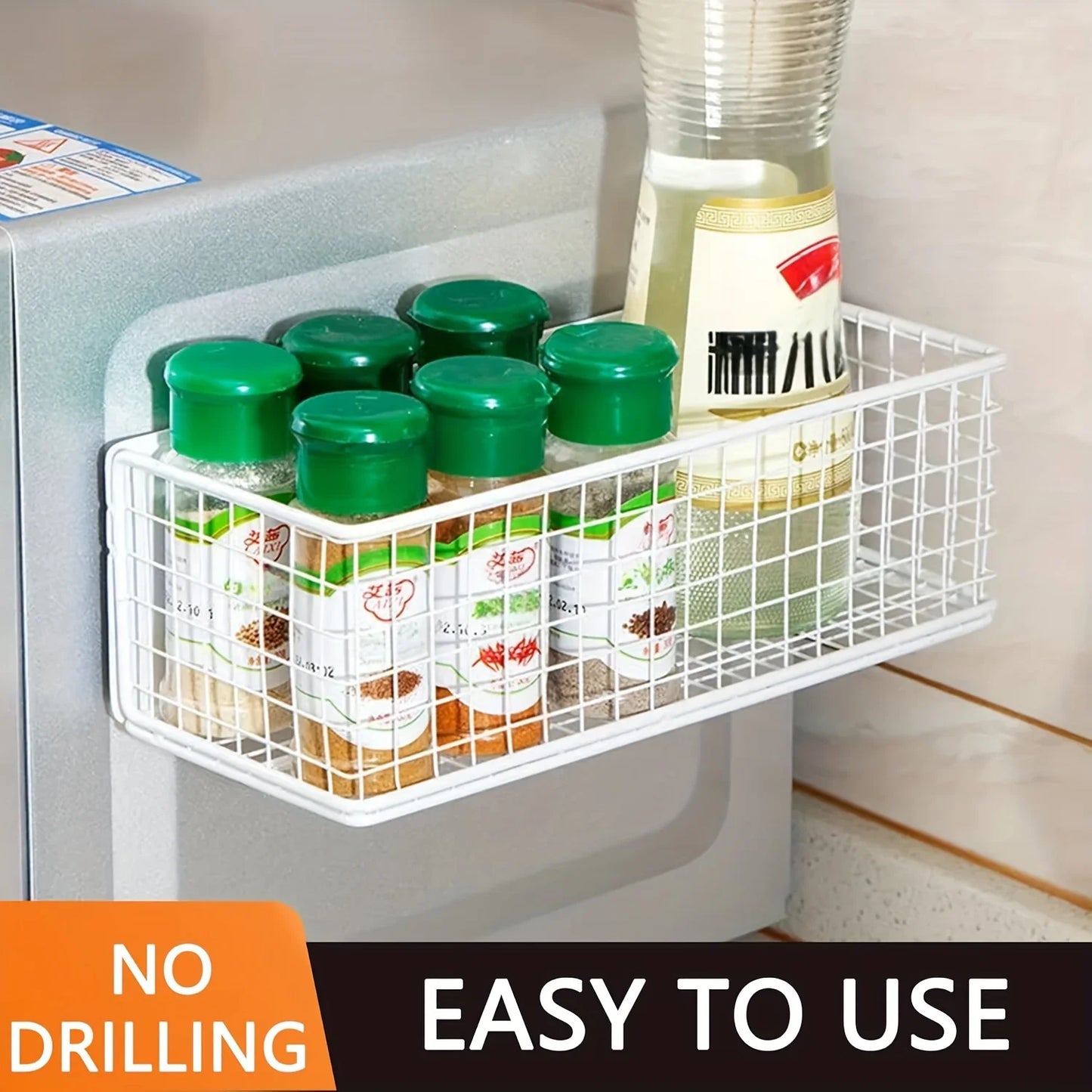 Magnetic Kitchen Tidy Basket