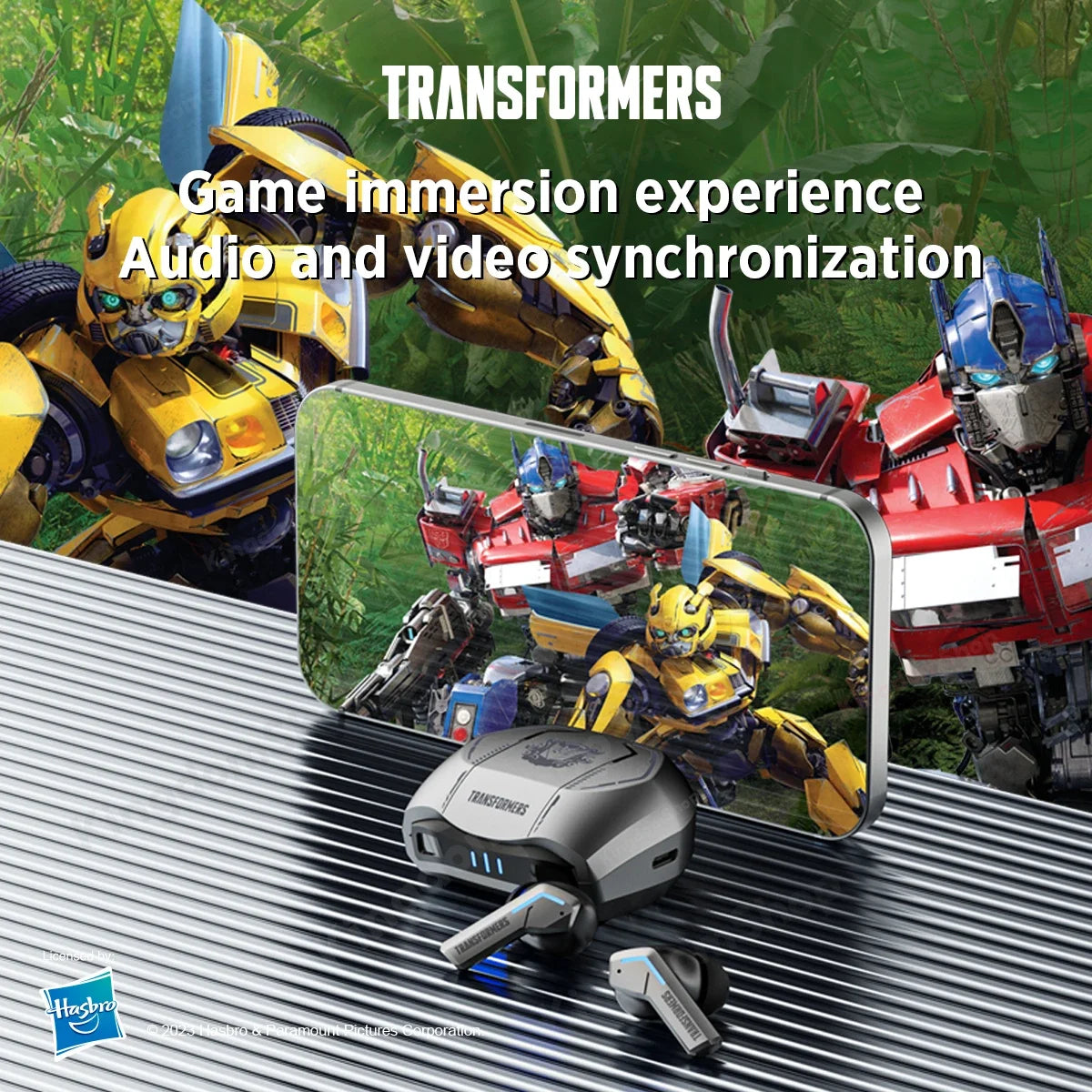 Auriculares inalámbricos para juegos Transformers TF-T06 con Bluetooth 5.3
