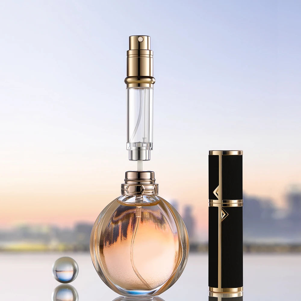 Travel-Friendly Refillable Perfume Spray Bottle