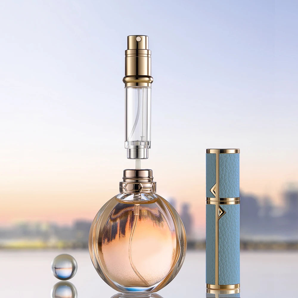 Travel-Friendly Refillable Perfume Spray Bottle