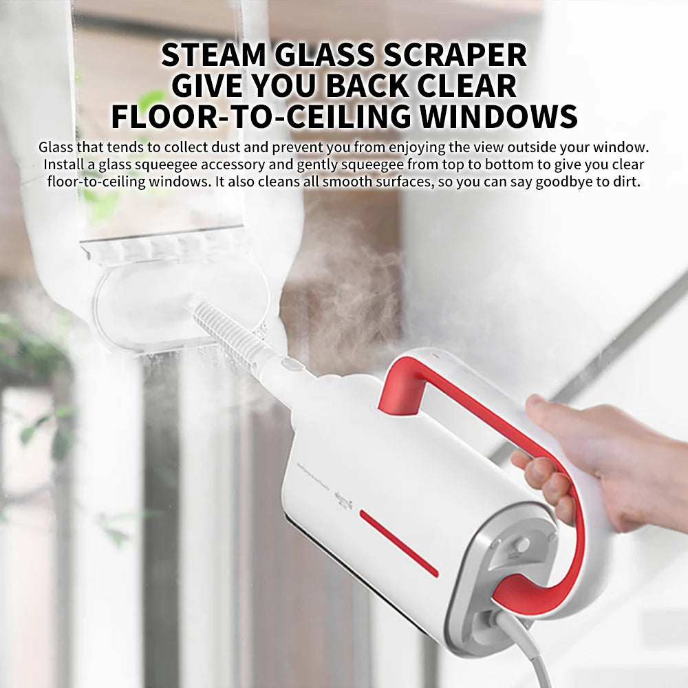 Deerma DEM-ZQ610 Steam Mop with 5 Attachments