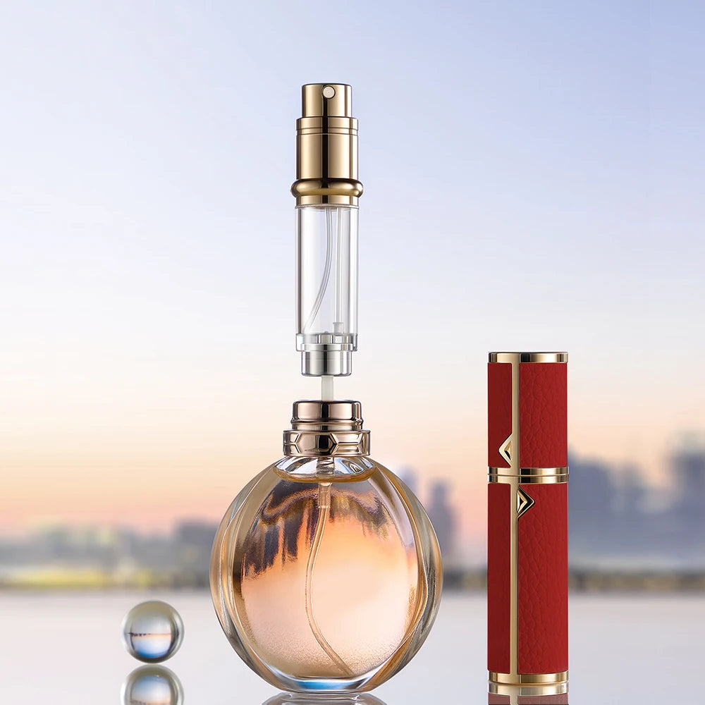 Travel-Friendly Refillable Perfume Spray Bottle