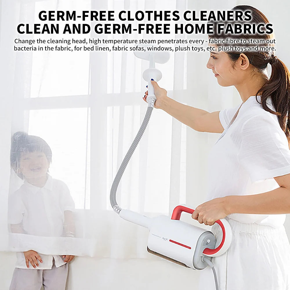 Deerma DEM-ZQ610 Steam Mop with 5 Attachments