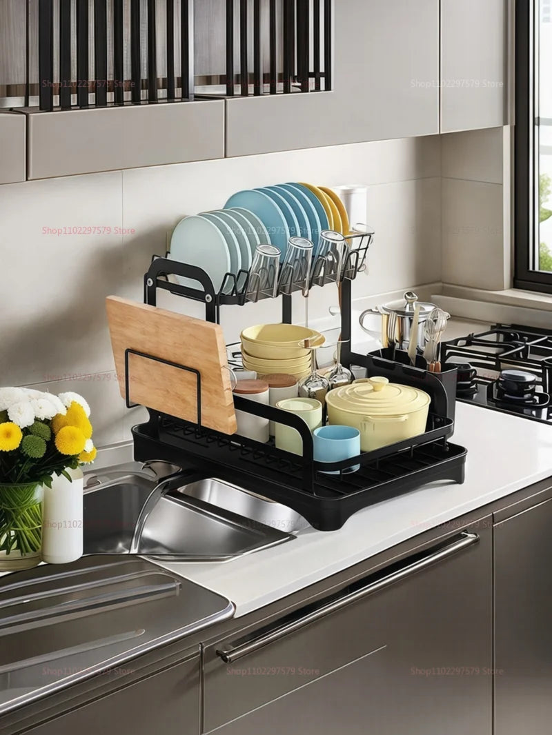Kitchen Utensil Drainage Rack