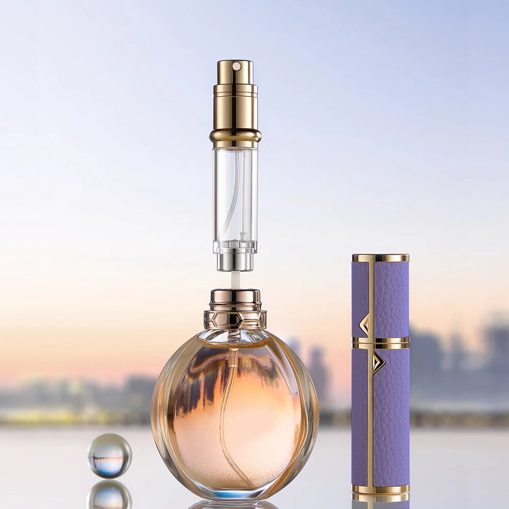 Travel-Friendly Refillable Perfume Spray Bottle