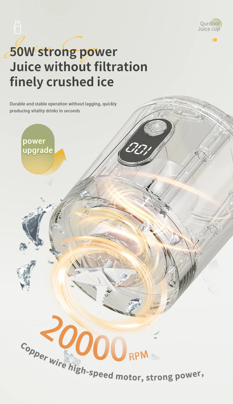 Outdoor Portable Blender 600ml