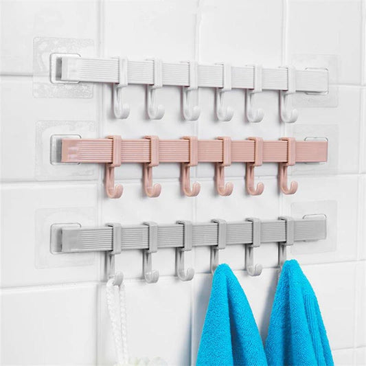 Wall Door Clothes Hanger Rack