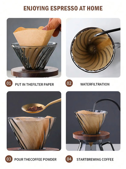 DripNest™ – Hand Brew Coffee Pot Set
