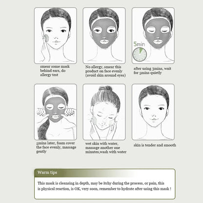 Deep Detox Foaming Clay Facial