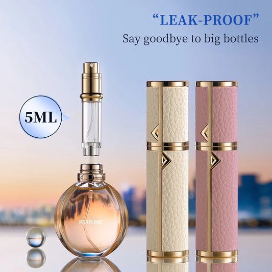 Travel-Friendly Refillable Perfume Spray Bottle