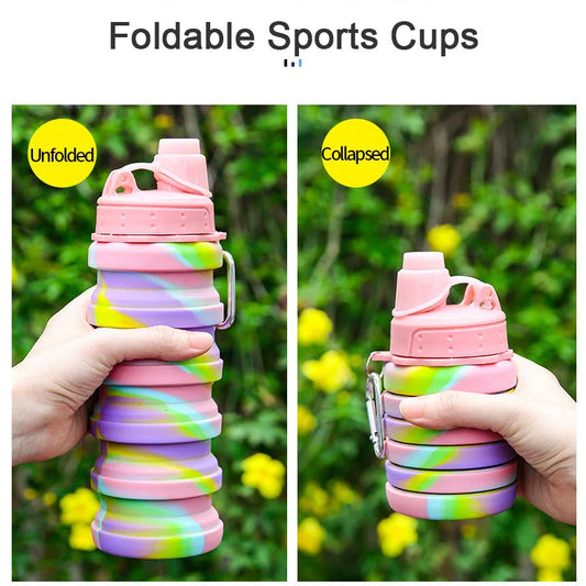 Foldable Sports Cups for Outdoor Trave