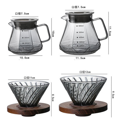 DripNest™ – Hand Brew Coffee Pot Set