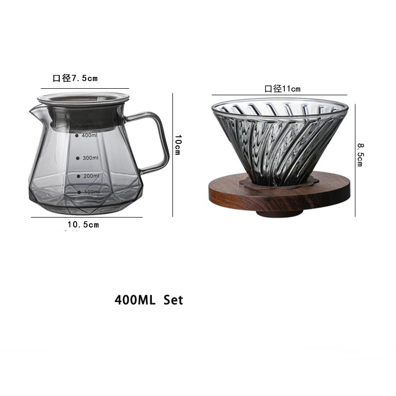 DripNest™ – Hand Brew Coffee Pot Set