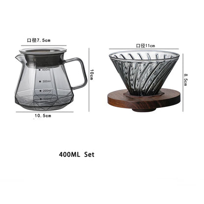 DripNest™ – Hand Brew Coffee Pot Set